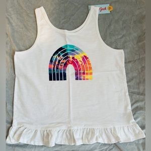 Girl’s Sunset Printed Tank Top